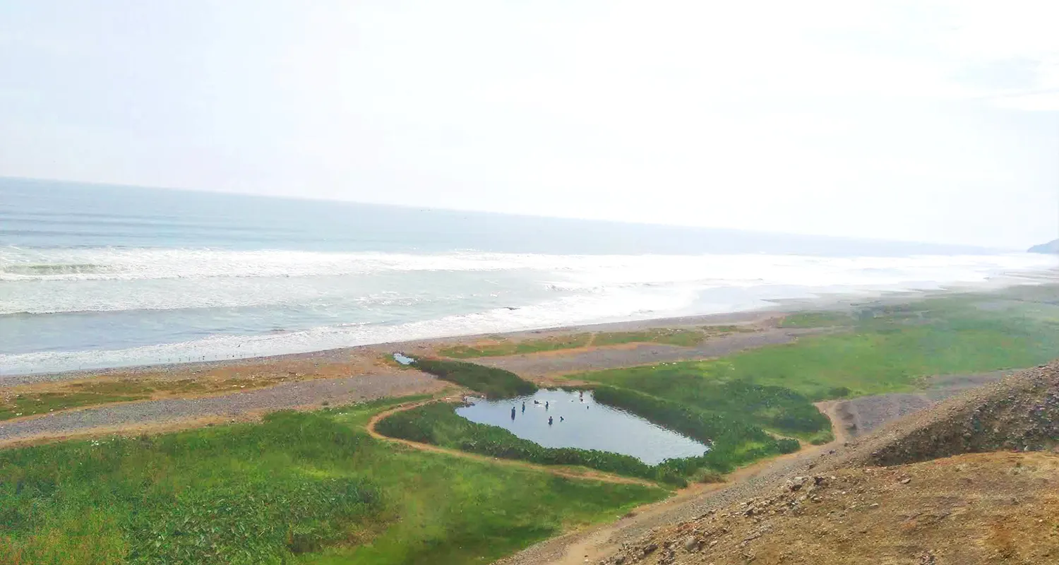 playa agua dulce de chancay